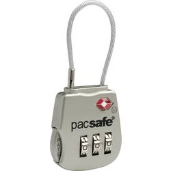 Pacsafe 10250705 visací zámek 3.3 mm stříbrná na heslo