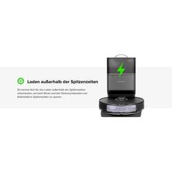 Roborock S8+ black robot na vysávání a vytírání podlahy, černá, kompatibilní se systémem Amazon Alexa, kompatibilní s Google Home, hlasové pokyny