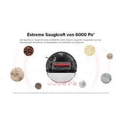 Roborock S8+ black robot na vysávání a vytírání podlahy, černá, kompatibilní se systémem Amazon Alexa, kompatibilní s Google Home, hlasové pokyny