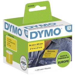 DYMO 101 x 54 mm papír thermodirekt žlutá 220 ks trvalé 2133400 přepravní štítky, Typové štítky