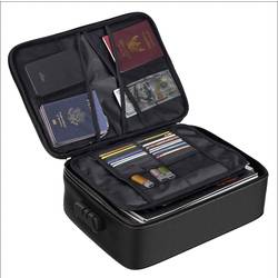 kh-security 370217 BIG protipožární taška na dokumenty s protipožární ochranou, voděodolný na heslo