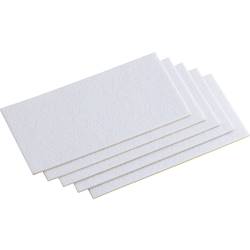 Metafranc WU0645436 čtvercová, samolepicí bílá (d x š) 200 mm x 100 mm 1 sada