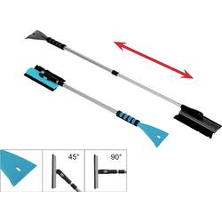 IWH 886503 hliník škrabka na led/metlička na sníh výsuvné, měkká rukojeť (d x š x v) 77 x 15 x 11 cm osobní automobily, SUV, Vany, obytné vozy modrá