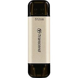 Transcend JetFlash 930C USB flash disk 512 GB zlatá TS512GJF930C USB 3.2 (Gen 1x1) , USB-C®
