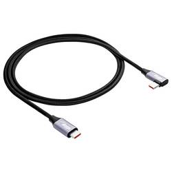 Akyga USB kabel USB 2.0 USB-C ® zástrčka, USB-C ® zástrčka 1.00 m černá stínění pletivem AK-USB-54