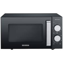 Severin MW 7762 mikrovlnná trouba černá, nerezová ocel 800 W funkce grilování