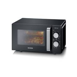 Severin MW 7762 mikrovlnná trouba černá, nerezová ocel 800 W funkce grilování