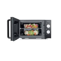 Severin MW 7762 mikrovlnná trouba černá, nerezová ocel 800 W funkce grilování