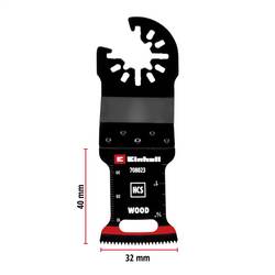 Einhell 708023 Tauchsägeblatt HCS Holz, 32mm HCS ponorný pilový list 32 mm 1 ks