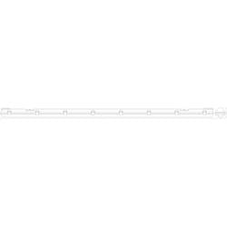 OSRAM HOMELIGHTING Submarine Sensor 150cm 19W 4000K LED svítidlo do vlhkých prostor s detektorem pohybu