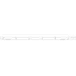 OSRAM HOMELIGHTING Submarine Sensor 150cm 19W 4000K LED svítidlo do vlhkých prostor s detektorem pohybu