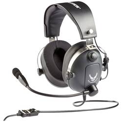 Thrustmaster T.Flight U.S. Air Force Edition-DTS Headset uzavřená (Over Ear) kabelová stereo šedá headset, regulace hlasitosti, Vypnutí zvuku mikrofonu Gaming
