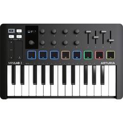 Arturia MiniLab 3 klávesy černá mini tlačítka