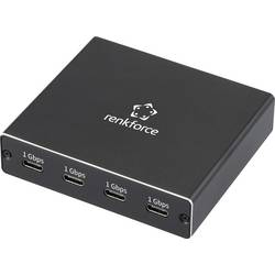 Renkforce SP-13748848 RF-NS-200 splitter 4 porty 1 GBit/s