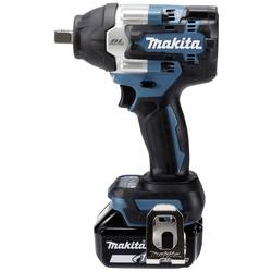 Makita MAKDTW701Z, DTW701RTJ aku rázový utahovák, 700 Nm, 18 V, 5 Ah, Li-Ion, vč. 2x aku, vč. nabíječky, kufřík