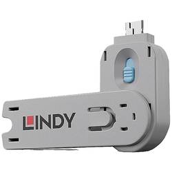LINDY Klíč k portu USB-A Lindy USB Type A Port Blocker Key - USB-Portblocker modrá zámek s klíčem vč. 1 klíče 40622