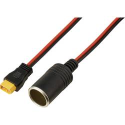 Autozásuvka pro XT60 kabel, 2 m TC-13619284 černá, červená TRU COMPONENTS Množství: 1 ks