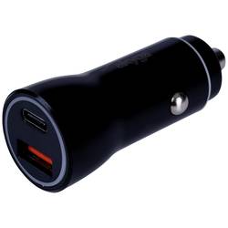 Akyga AK-CH-16 USB nabíječka, Rychlonabíječka, 1x USB-C®, 1x USB A , 36 W, QC 3.0, Power Delivery 3.0, PPS, černá