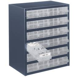 raaco 250/24-1 zásobník drobných dílů (d x š x v) 255 x 357 x 435 mm přihrádek: 24 Obsah 1 ks