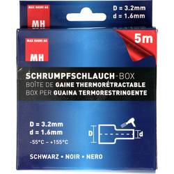 Max Hauri 132674 smršťovací bužírka černá 1.6 mm 3.2 mm 5 m