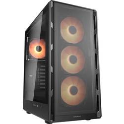 Cougar 382GA50.0003 midi tower PC skříň černá 4 předinstalované ventilátory, boční okno, integrované osvětlení