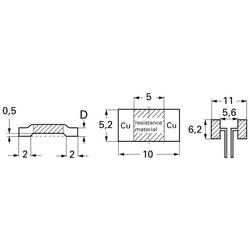 Isabellenhütte BVS-A-R004-1.0 BVS-A-R004-1.0 SMD rezistor 4 mΩ SMD 3920 2.5 W 1 % 50 ppm/K 1 ks