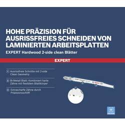 Bosch Accessories 2608901713 EXPERT ‘HARDWOOD 2-SIDE CLEAN’ T308 BF LISTY 2 ks