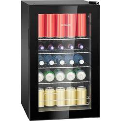 Bomann KSG 7287 chladnička Energetická třída (EEK2021): E (A - G) 63 l stojící spotřebič černá