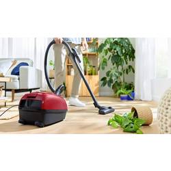 Bosch Staubsauger mit Beutel, Serie 4, rot sáčkový vysavač 600 W se sáčkem na prach