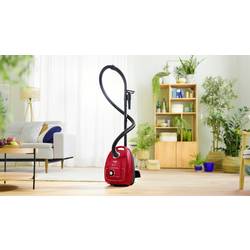 Bosch Staubsauger mit Beutel, Serie 4, rot sáčkový vysavač 600 W se sáčkem na prach