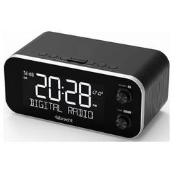 Albrecht DR 455 27455 radiobudík, DAB+, FM, funkce alarmu, černá