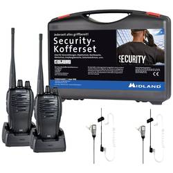 Midland G10 Pro PMR 2er Security-Koffer MA31 LK Pro C1107.S4 PMR radiostanice sada 2 ks