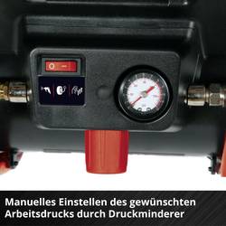Einhell TE-AC 36/150 Li OF-Solo, 4020415, Akumulátorový kompresor, 8 bar, 1 válec