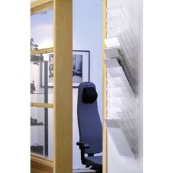 Durable FLEXXIBOXX 12 A4 1709763400 držák prospektů transparentní DIN A4 na výšku Počet přihrádek 12 1 sada (š x v x h) 242 x 1115 x 135 mm