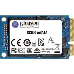 Kingston 512 GB interní mSATA SSD pevný disk SATA 6 Gb/s Retail SKC600MS/512G