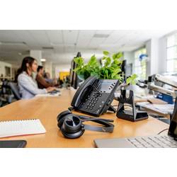 HP Poly Voyager 4320 USB-A Headset +BT700 Dongle Headset otevřená (On Ear) Bluetooth® stereo černá regulace hlasitosti, Vypnutí zvuku mikrofonu Počítače