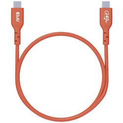 club3D Kabel USB-C USB 2.0 USB-C ® zástrčka 4.00 m oranžová CAC-1515