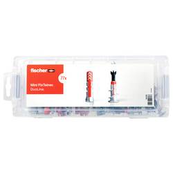 Fischer 560098 MiniFixTainer DuoLine Upevňovací sada 77 ks
