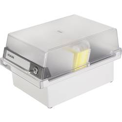 HAN HAN - Kartei - für A6 - Hellgrau, Translucent 966-S-631 kartotéční krabice světle šedá max. počet karet: 800 karet DIN A6 na šířku