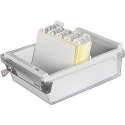 HAN 966-S-631 Special Edition 966-S-631 kartotéční krabice světle šedá max. počet karet: 800 karet DIN A6 na šířku