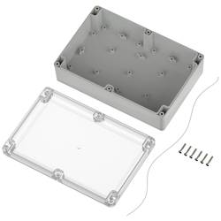 TRU COMPONENTS TC-10861024 univerzální pouzdro 209.70 x 139.80 x 60 ABS-PC světle šedá 1 ks