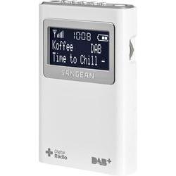 Sangean DPR-39 DPR-39 kapesní rádio, DAB+, FM, DAB+, zámek klávesnice, bílá