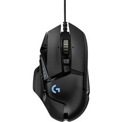 Logitech Gaming G502 HERO optická herní myš, přenos USB, 11 tlačítko, 25600 dpi, černá