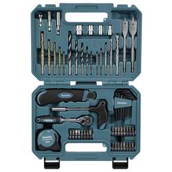 Makita E-15095 60dílná sada bitů a vrtáků kov, kámen, beton, dřevo, zdivo 3 mm, 4 mm, 5 mm, 6 mm, 8 mm, 16 mm, 22 mm