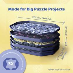 Příslušenství pro puzzle Deluxe Set & Go 12001676 RAVENSBURGER - Sort & Go Ultimate 12.001.676 Puzzlezubehoer 1 ks