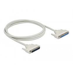Delock sériový kabel [1x D-SUB zásuvka 37pólová - 1x D-SUB zástrčka 37pólová], 2 m, béžová