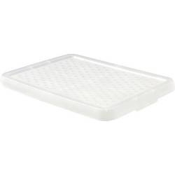 Curver 230649 otočný stohovací zásobník , ESSENTIALS Deckel für 20L und 26L Box,, transparentní, 1 ks