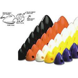 DU-BRO kryt vrtule s otvorem pro chladicí vzduch plast Vnější Ø: 38 mm červená