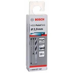 Bosch Accessories 2608577197 2608577197 HSS kovový spirálový vrták 2.9 mm Celková délka 61 mm DIN 338 válcová stopka 10 ks