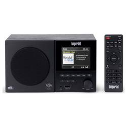 Imperial DABMAN-120BK DABMAN-120BK stolní rádio, DAB+, FM, DAB+, Bluetooth, černá